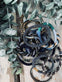 Nepal armbånd - Blue mix - VIAMAJA.DK