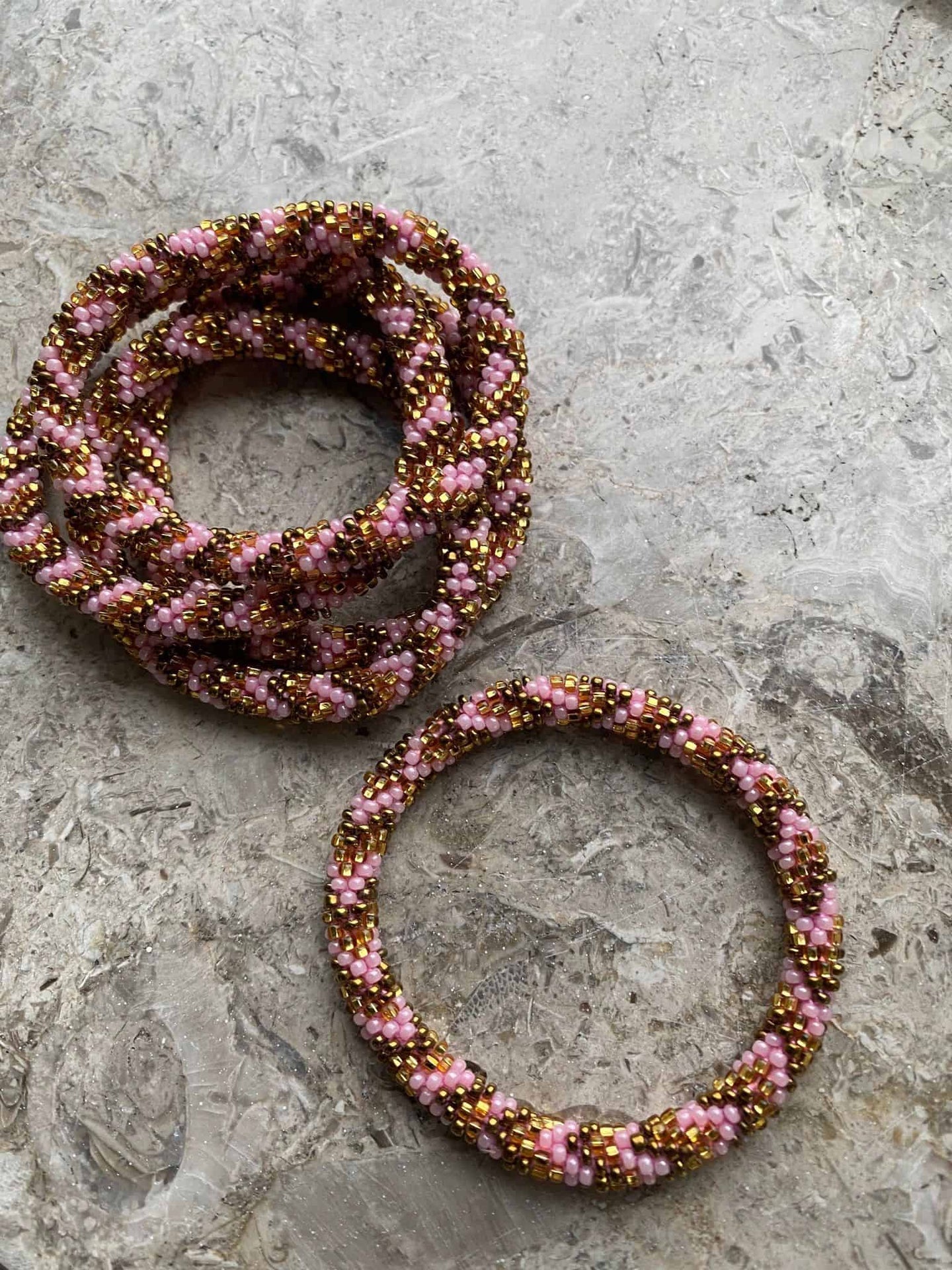 Nepal armbånd - Rose Gold - VIAMAJA.DK