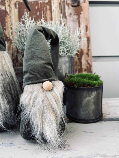 Nisse med skæg - 23cm - VIAMAJA.DK