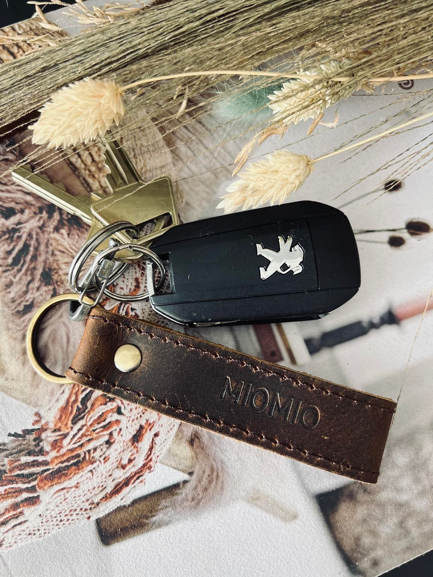 Nøglering MIOMIO - Brown - VIAMAJA.DK
