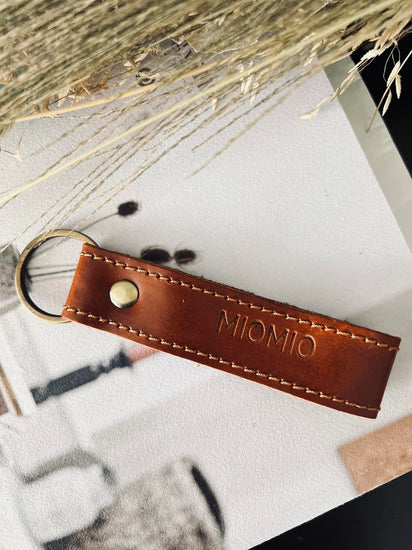 Nøglering MIOMIO – Cognac - VIAMAJA.DK