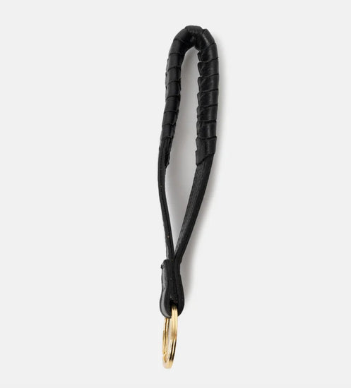 Nøglesnor – Leather Black - VIAMAJA.DK