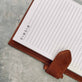 Notesbog i skind – Cognac MIOMIO – A5 - VIAMAJA.DK