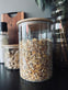 Opbevaringsglas med trælåg 1700 ml - VIAMAJA.DK