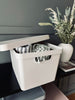 Oppbevaringskasse med lokk - Beige