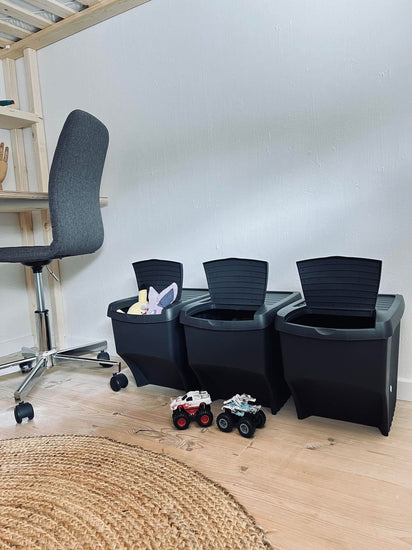 Opbevaringskasser 3 stk - RECYCLING - VIAMAJA.DK