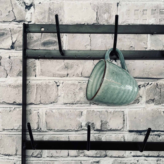 Ophæng med kroge sort metal - VIAMAJA.DK