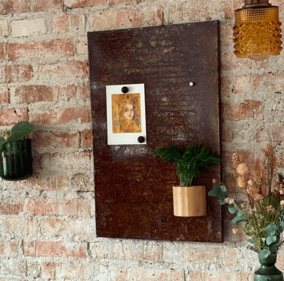 Opslagstavle - Magnetisk RUST 40x60 - VIAMAJA.DK