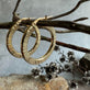 Øreringe Chloe Big Sterling Silver 18K forgyldt - VIAMAJA.DK