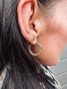 Øredobber Chloe small Sterling sølv 18K forgylt