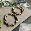 Øreringer Cora hoops - 18k forgylt