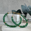 Øredobber Merle – Emerald