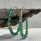 Øreringe Merle – Emerald - VIAMAJA.DK