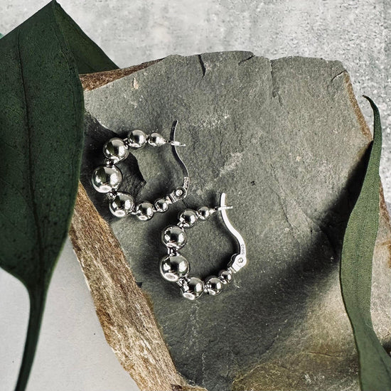 Øreringe Nilena Sterling sølv - VIAMAJA.DK
