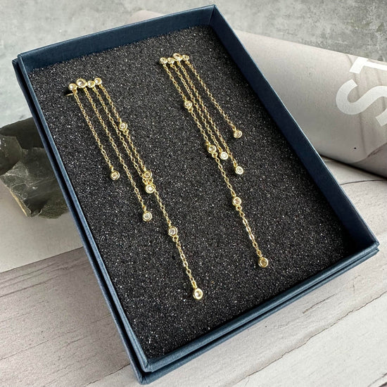 Øreringe Winona forgyldt Sterling Silver - VIAMAJA.DK