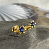 Øredobber GIA - Royal blue