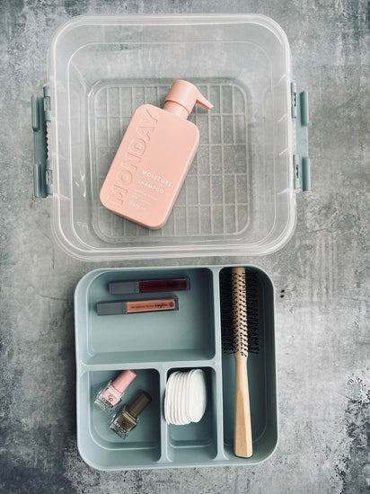 Organiser box - Duset blå - VIAMAJA.DK