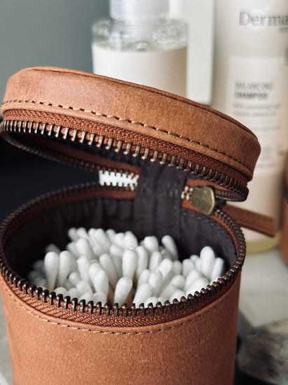 Organiser Leather - Big cognac - VIAMAJA.DK