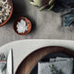 Oval dækkeserviet - Off white - VIAMAJA.DK