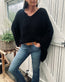 Oversize Cozy – Black - VIAMAJA.DK