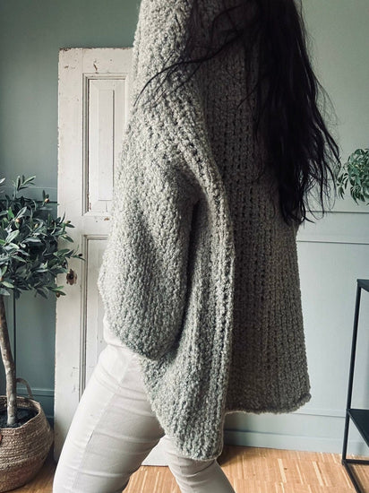 Oversize Cozy – Kaki - VIAMAJA.DK