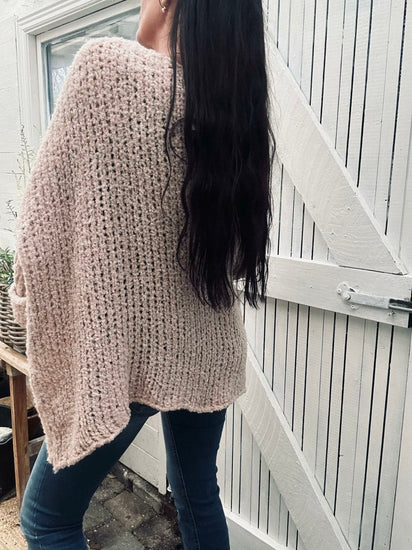 Oversize Cozy – Soft Rose - VIAMAJA.DK
