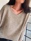 Oversize strik Nilla – Beige - VIAMAJA.DK