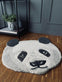 PANDA HOVED I ULD - 50X50 - VIAMAJA.DK