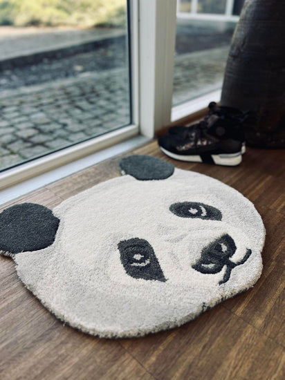 PANDA HOVED I ULD - 50X50 - VIAMAJA.DK