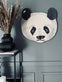 PANDA HOVED I ULD - 50X50 - VIAMAJA.DK