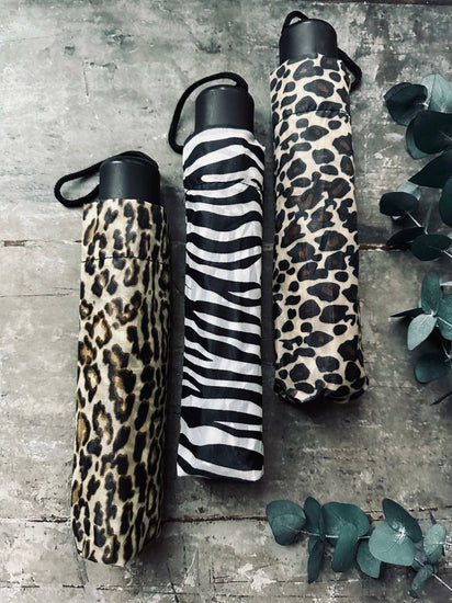 Paraply – Zebra - VIAMAJA.DK
