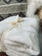 Plaid i fleece kingsize – White 180×230 - VIAMAJA.DK