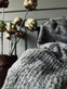 Plaid i Luxus fleece - Grå - VIAMAJA.DK