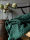 Plaid i Luxus fleece - Grøn - VIAMAJA.DK