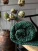 Pledd i Luxus fleece - Grønn