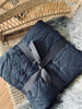 Pledd / sengeteppe – Quilt Navy 200x220cm
