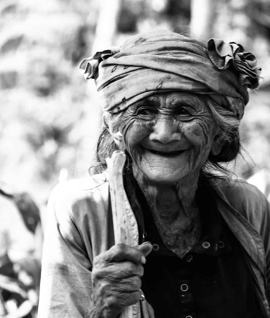 Plakat Cute old lady - 30x40cm - VIAMAJA.DK