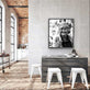 Plakat Cute old lady - 70x100cm - VIAMAJA.DK