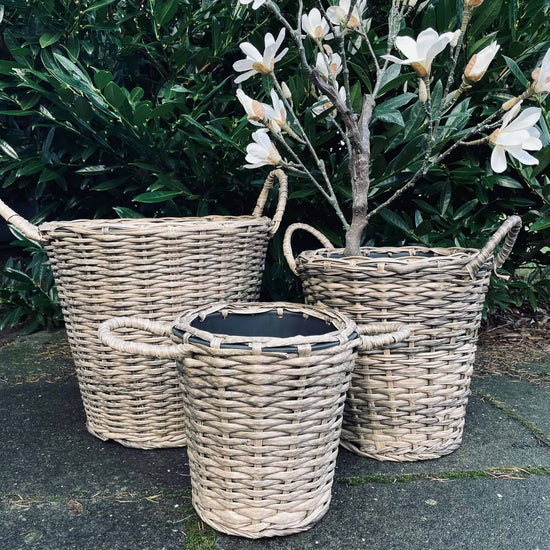 Plantekurv med spand – Mellem - VIAMAJA.DK