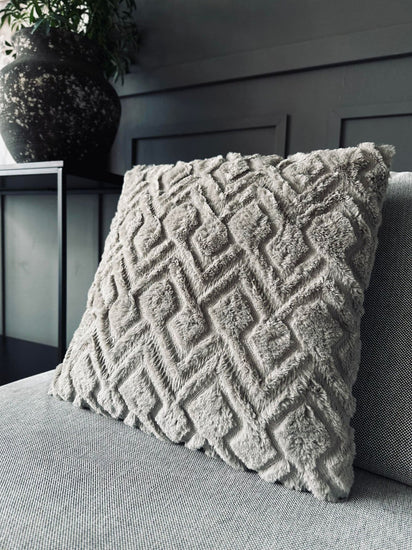 Pude ink fyld - 45x45 cm Beige ZigZag - VIAMAJA.DK