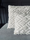 Pude ink fyld - 45x45cm Lys ZigZag - VIAMAJA.DK