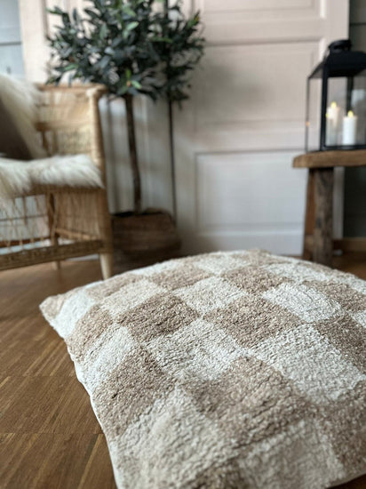 Pude – KING SIZE Beige - VIAMAJA.DK
