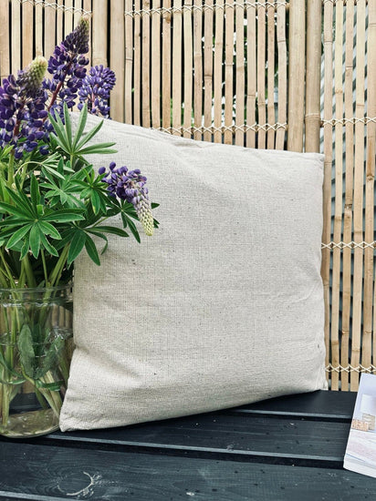 Pude med fyld SKAGEN – 50×50 Natur - VIAMAJA.DK