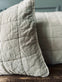 Pudestykke STONE-WASHED Quilt – Nature 60×90 - VIAMAJA.DK