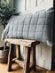 Pudestykke STONE-WASHED Quilt – Nordic grey 60×90 - VIAMAJA.DK