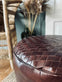 Puff med flet top – Brown - VIAMAJA.DK