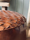 Puff med flet top - Cognac - VIAMAJA.DK