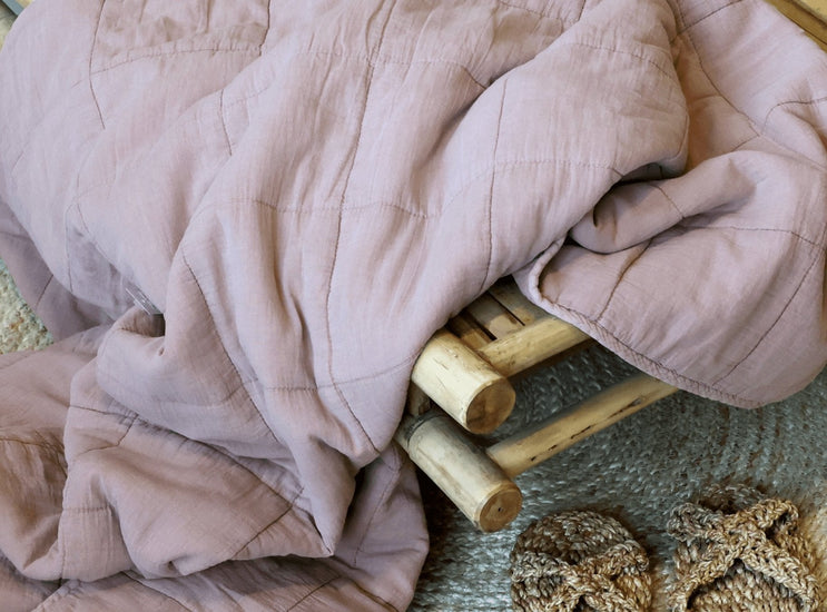 Quilt – Støvet Rosa - VIAMAJA.DK