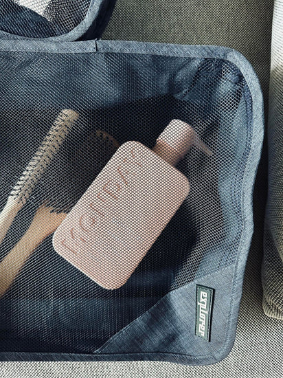 Rejseopbevaring Blå Nylon - 6 forskellige modeller - VIAMAJA.DK