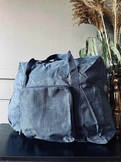 Rejsetaske Nylon Blå - Godkendt til håndbagage - VIAMAJA.DK